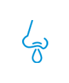 outlined runny nose